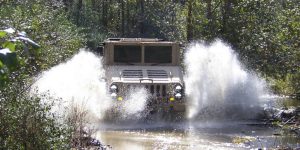 HUSKY Military Vehicle Off Road