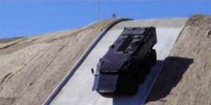 MASTIFF 8X8 Military Vehicle Descending