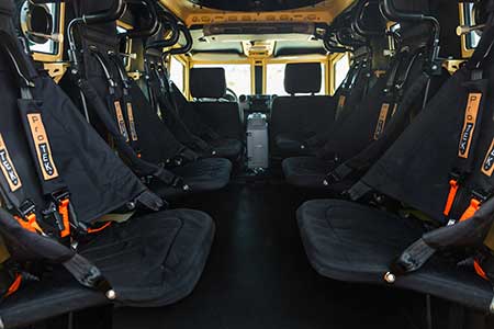 Terrier interior seats